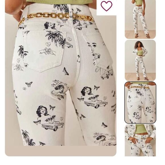 Reformation Joyride High Rise Straight
Jeans size 27 - Picture 3 of 12